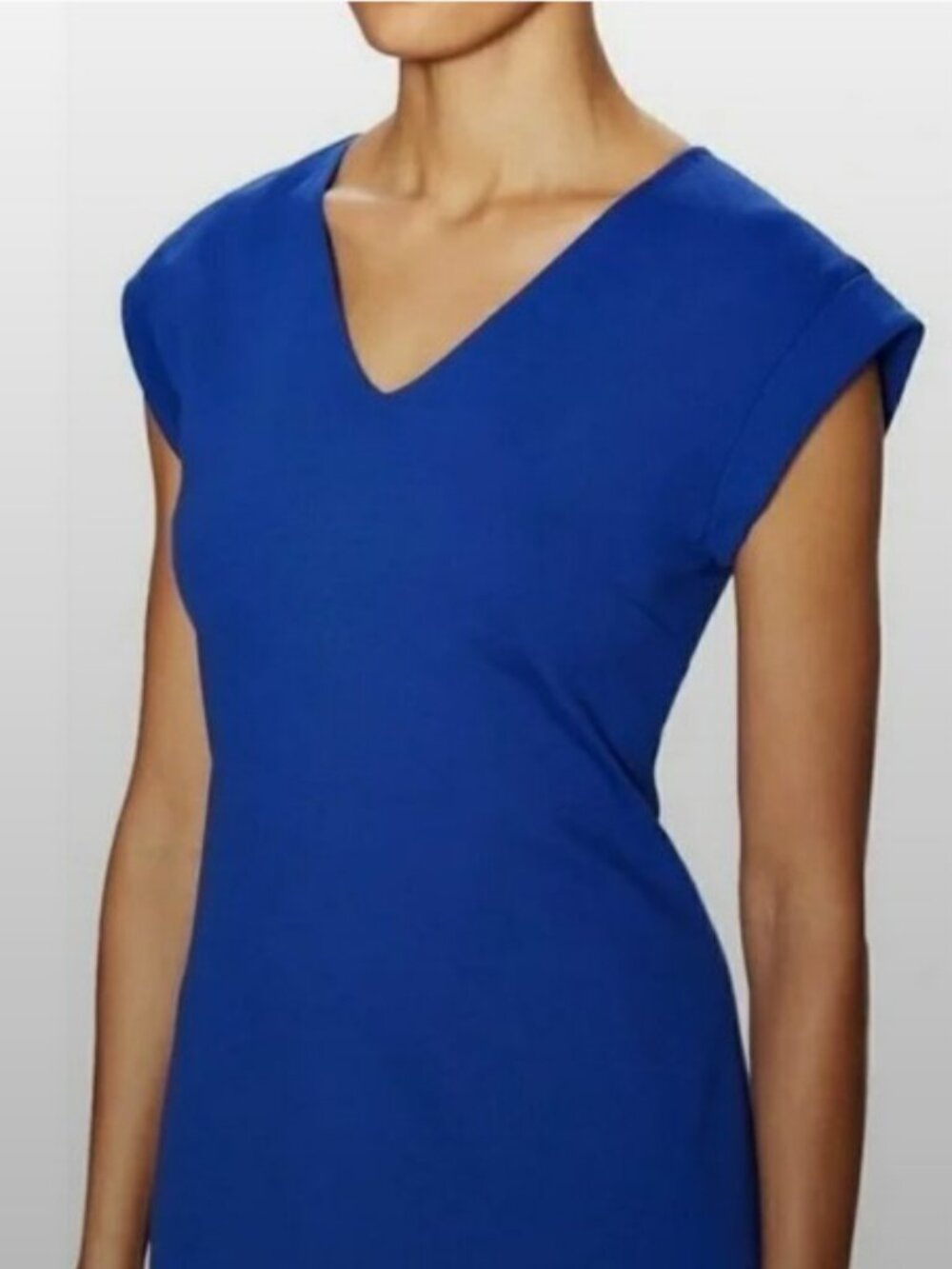 ## ✨ Kate Spade New York Royal Blue V-Neck Sheath Dress ✨ - Picture 3 of 5